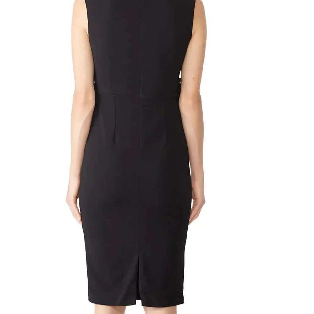Alexia‎ Admor Black Double Bow Cocktail Dress in Size Medium